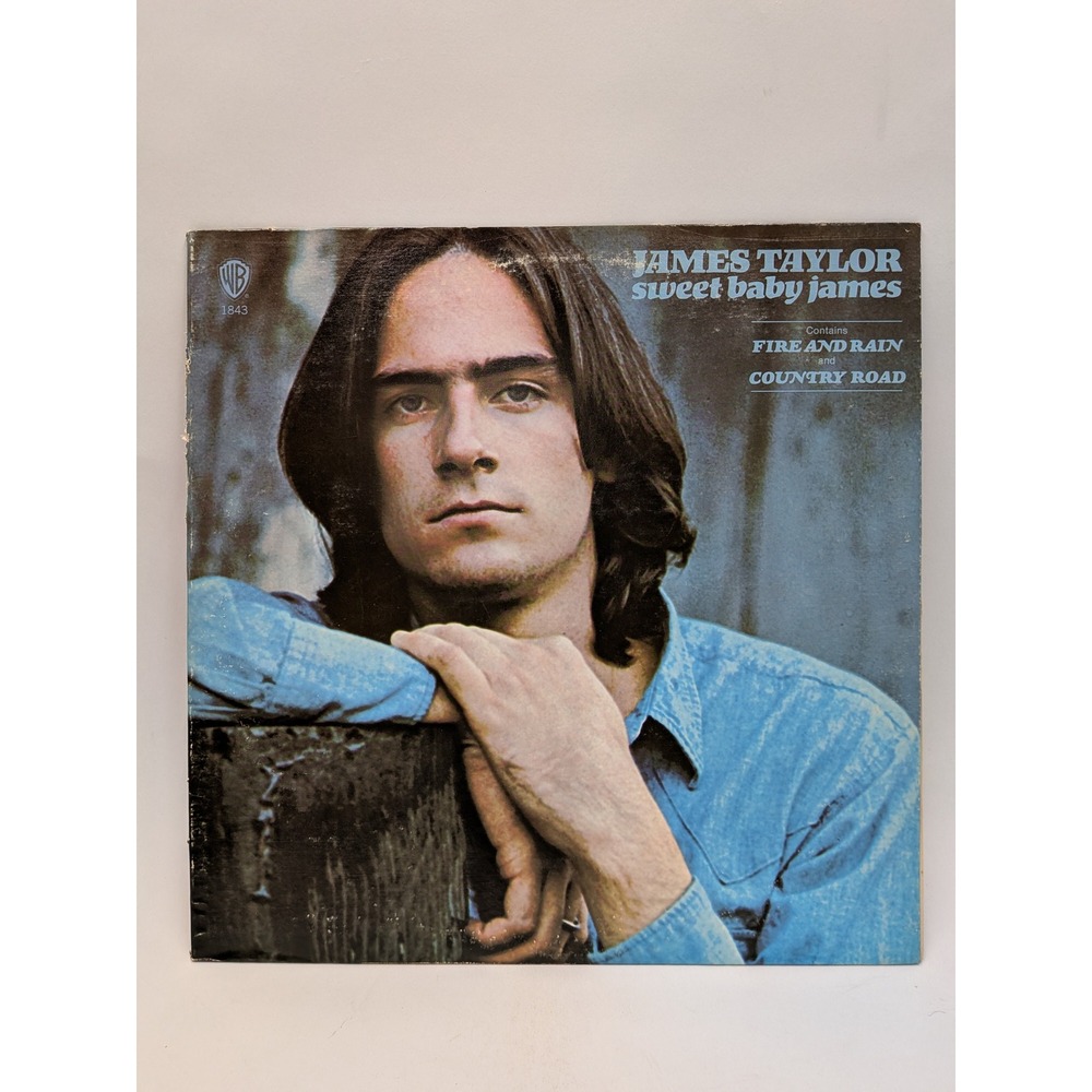 James Taylor Sweet Baby James Vinyl LP Warner Bros WS 1843 Burbank Label